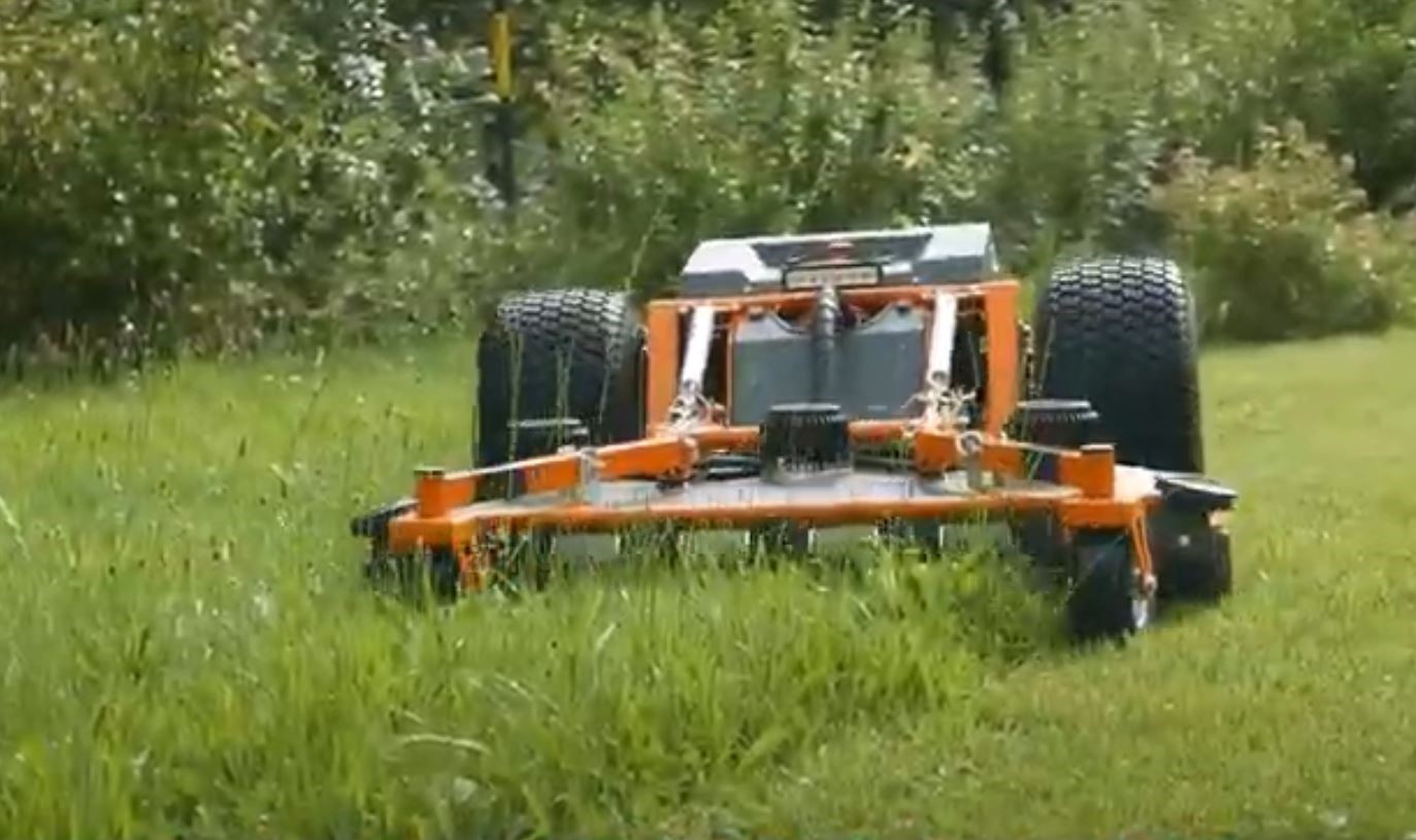 Mowing robot